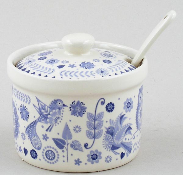 Jam or Preserve Pot with Spoon